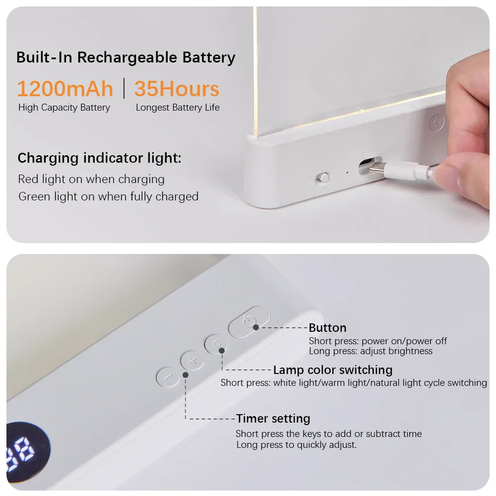 USB Rechargeable Book Light